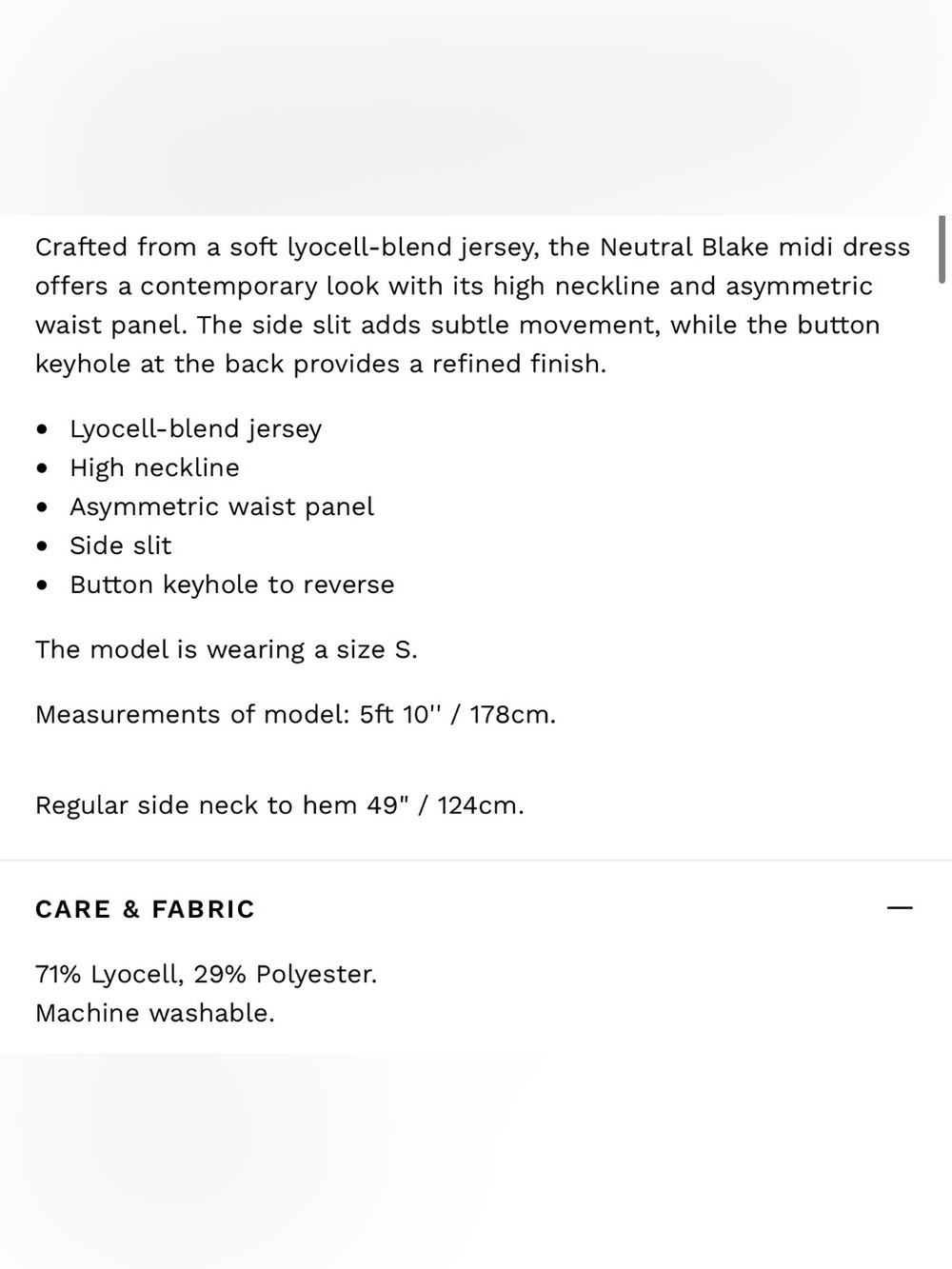 Reiss Blake jersey midi dress - Picture 6 of 9